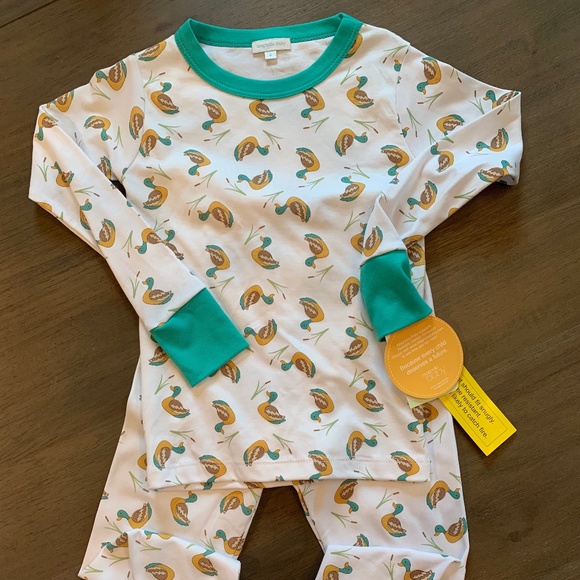 magnolia baby duck pajamas